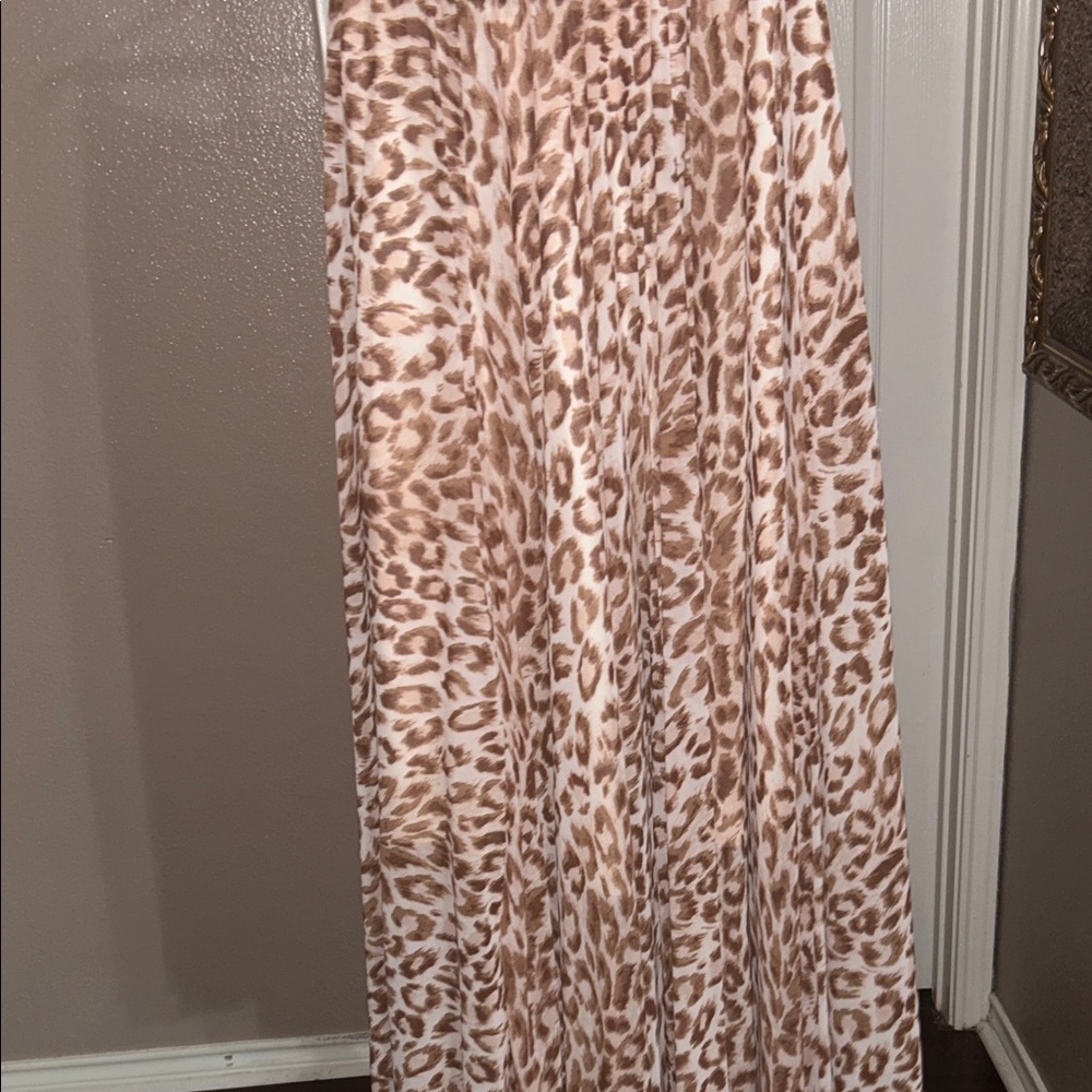 Chicwish Animal Print Maxi Skirt